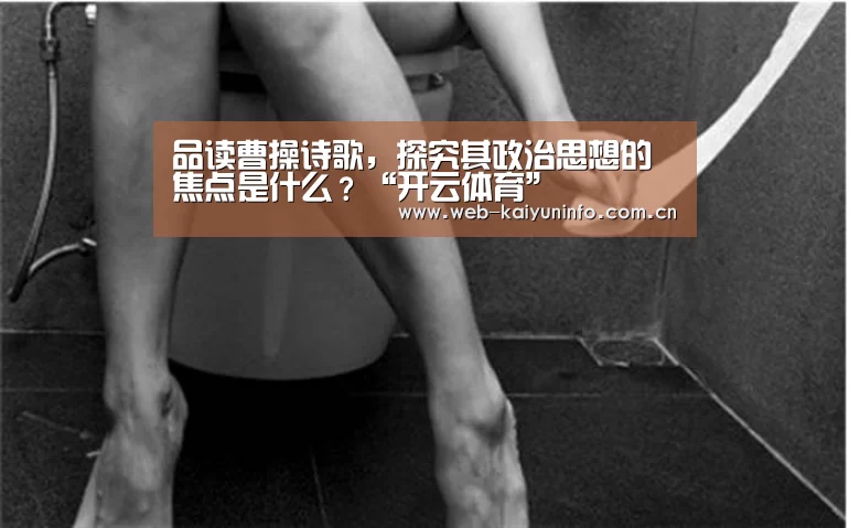品读曹操诗歌,探究其政治思想的焦点是什么?“开云体育”(图3) 开云体育