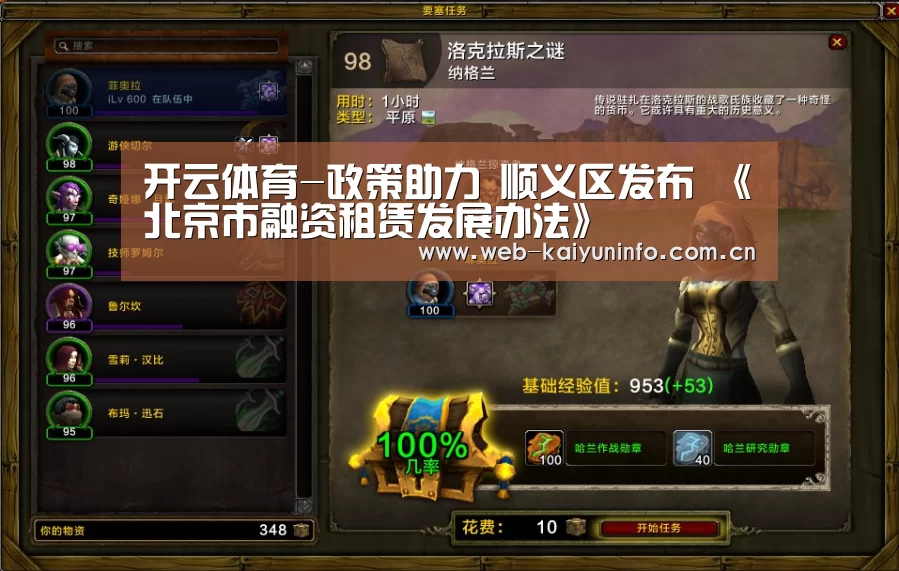 开云体育-政策助力 顺义区发布 《北京市融资租赁发展办法》(图1) 开云体育